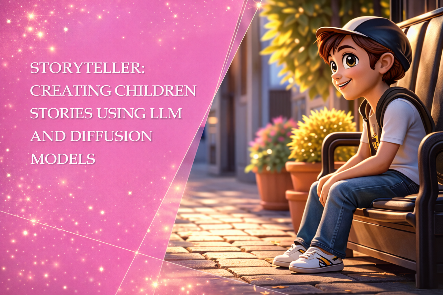 Storyteller: Creating children stories using LLM and diffusion models